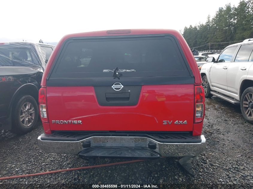 2011 Nissan Frontier Sv VIN: 1N6AD0FV5BC400419 Lot: 38485598