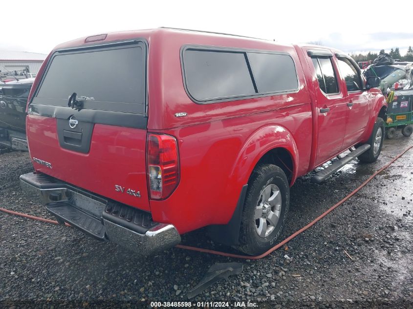 2011 Nissan Frontier Sv VIN: 1N6AD0FV5BC400419 Lot: 38485598