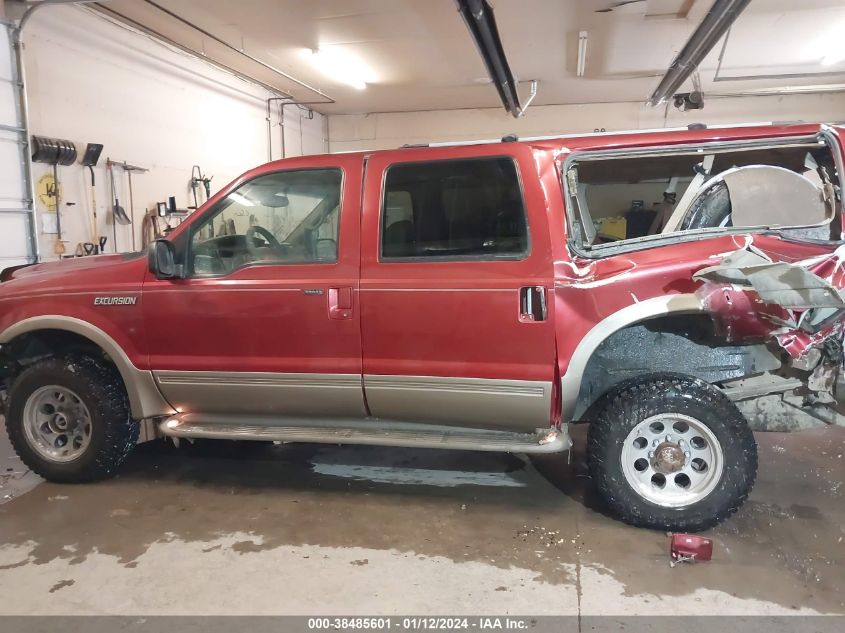 2000 Ford Excursion Limited VIN: 1FMNU43S4YED92358 Lot: 38485601