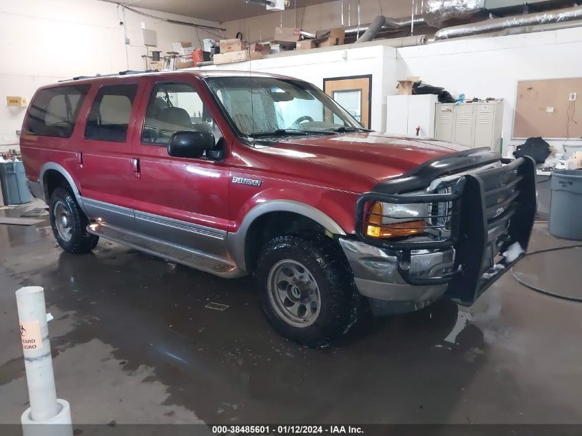 2000 Ford Excursion Limited VIN: 1FMNU43S4YED92358 Lot: 38485601