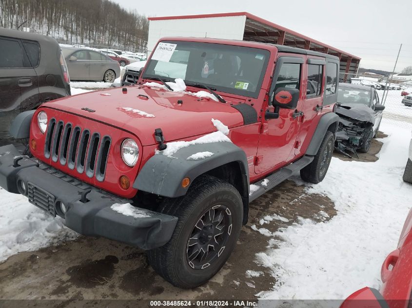 2010 Jeep Wrangler Unlimited Sport VIN: 1J4BA3H16AL162567 Lot: 38485624