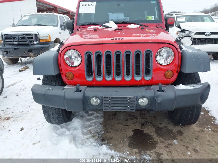 2010 Jeep Wrangler Unlimited Sport VIN: 1J4BA3H16AL162567 Lot: 38485624