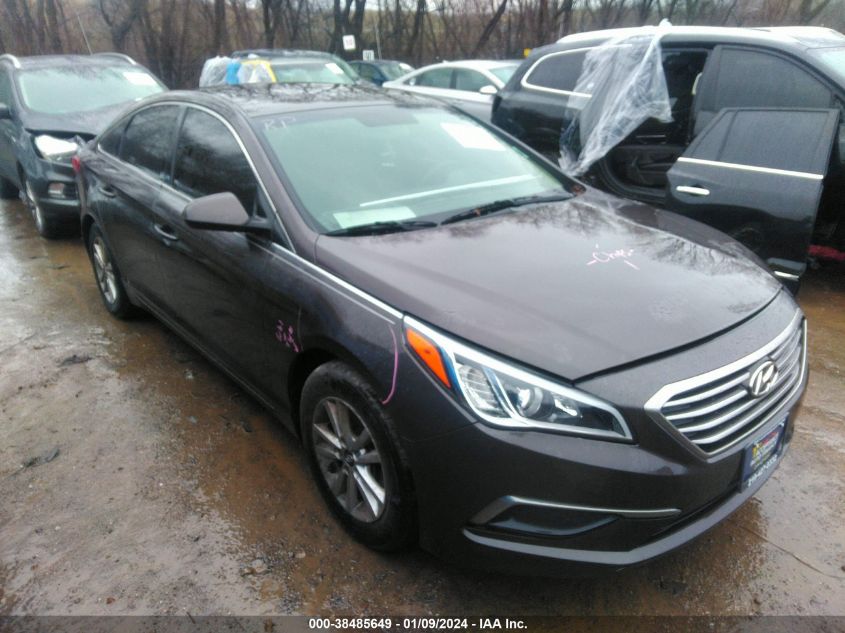 2016 Hyundai Sonata Se VIN: 5NPE24AF9GH332249 Lot: 38485649