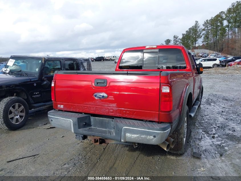 2016 Ford F-250 Lariat VIN: 1FT7W2BT8GED20390 Lot: 38485653