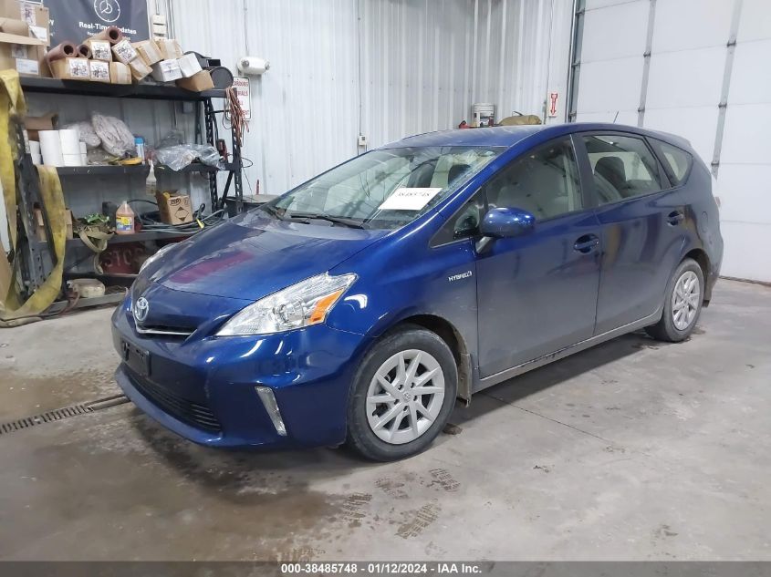 JTDZN3EU1C3127493 2012 Toyota Prius V Three