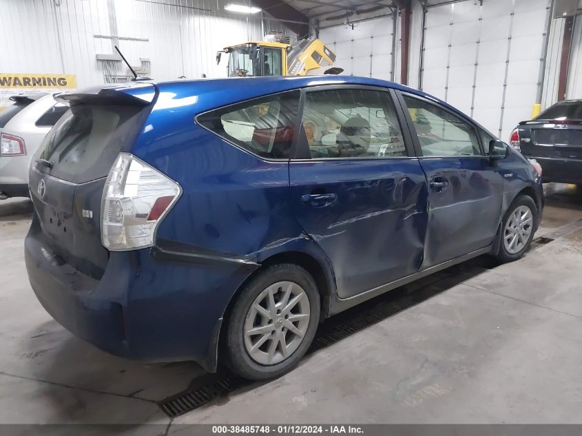 JTDZN3EU1C3127493 2012 Toyota Prius V Three