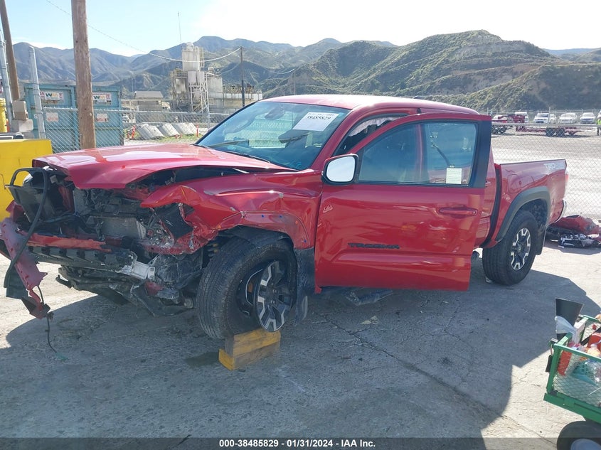 2023 TOYOTA TACOMA VIN: 3TMCZ5AN7PM572376