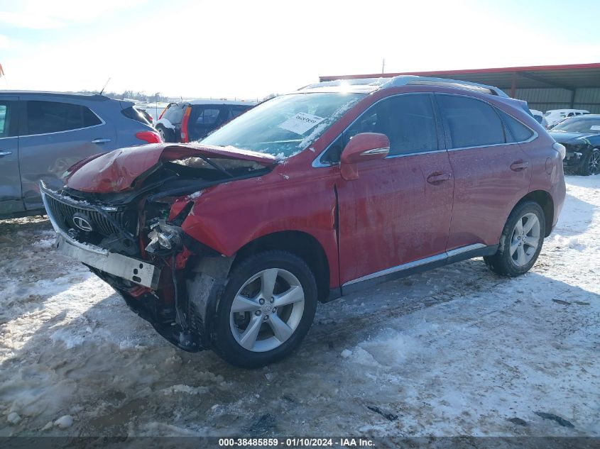 2010 Lexus Rx 350 VIN: JTJZK1BA3A2409545 Lot: 38485859