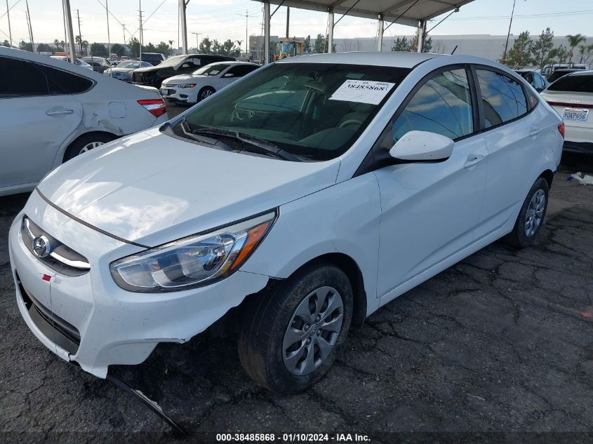 2017 Hyundai Accent Se VIN: KMHCT4AE7HU250244 Lot: 38485868