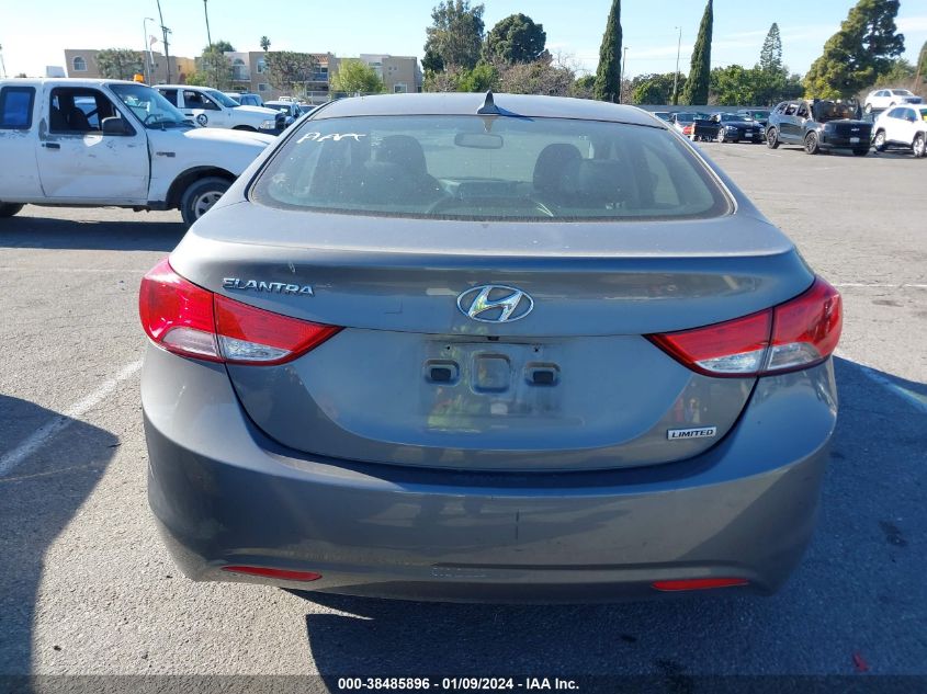 2013 Hyundai Elantra Limited VIN: 5NPDH4AE3DH181308 Lot: 38485896