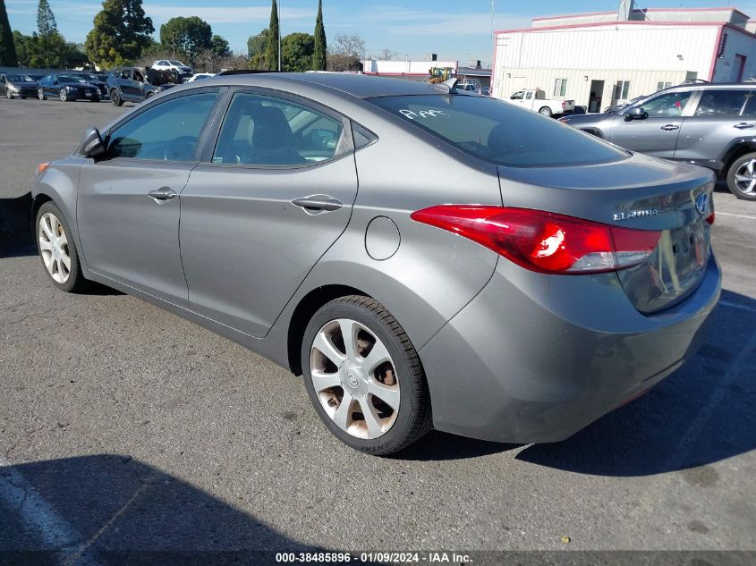 2013 Hyundai Elantra Limited VIN: 5NPDH4AE3DH181308 Lot: 38485896