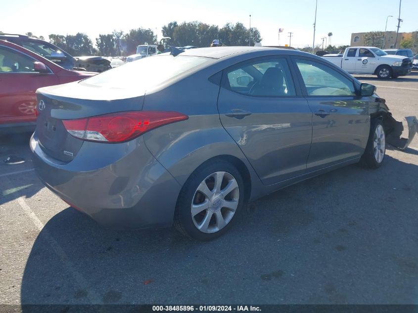 2013 Hyundai Elantra Limited VIN: 5NPDH4AE3DH181308 Lot: 38485896