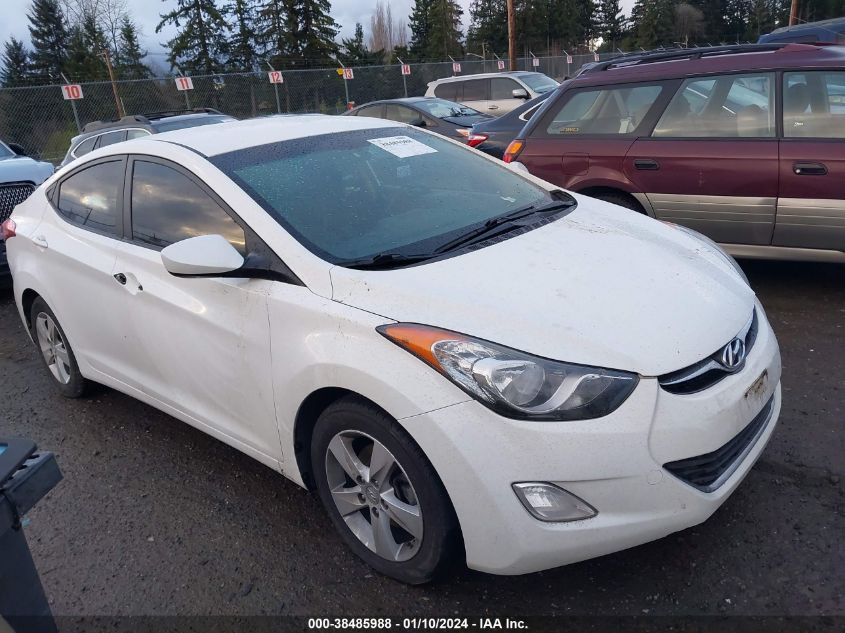 2013 Hyundai Elantra Gls VIN: 5NPDH4AE1DH230991 Lot: 38485988