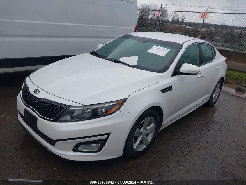 2015 Kia Optima Lx VIN: KNAGM4A74F5572428 Lot: 38486042