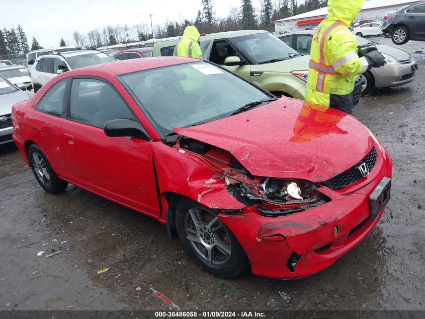 2004 Honda Civic Lx VIN: 1HGEM22534L800912 Lot: 38486058