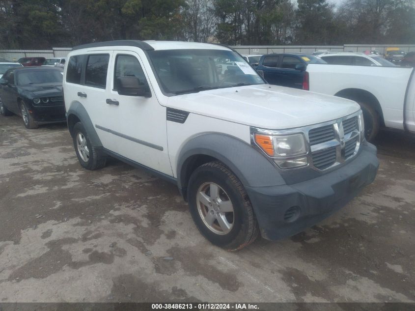 2007 Dodge Nitro Sxt VIN: 1D8GT28K27W606271 Lot: 38486213