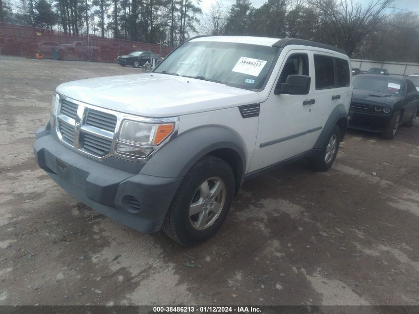 2007 Dodge Nitro Sxt VIN: 1D8GT28K27W606271 Lot: 38486213