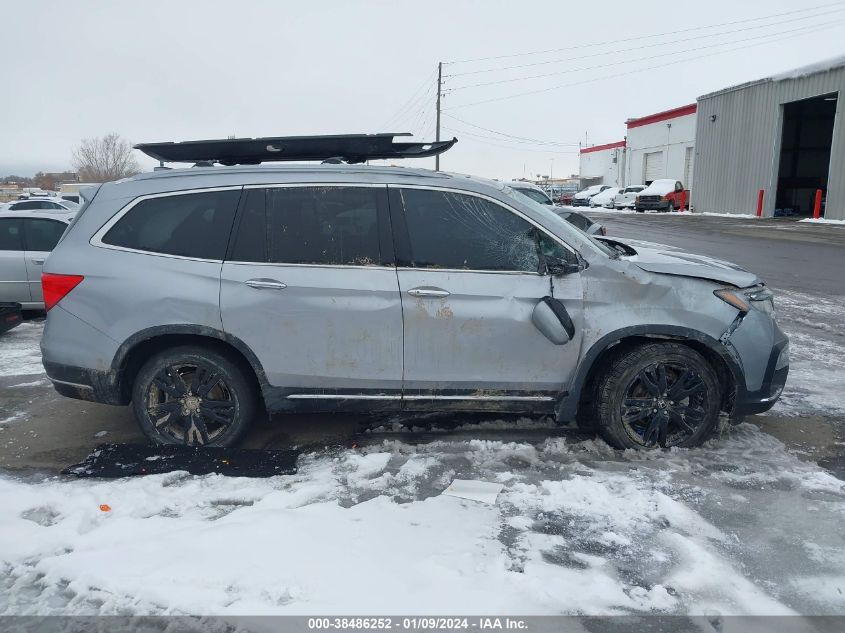 2020 Honda Pilot Awd Elite VIN: 5FNYF6H03LB052754 Lot: 38486252