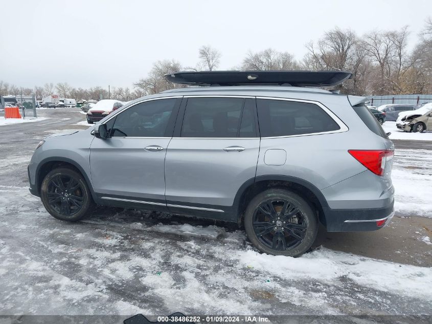 2020 Honda Pilot Awd Elite VIN: 5FNYF6H03LB052754 Lot: 38486252