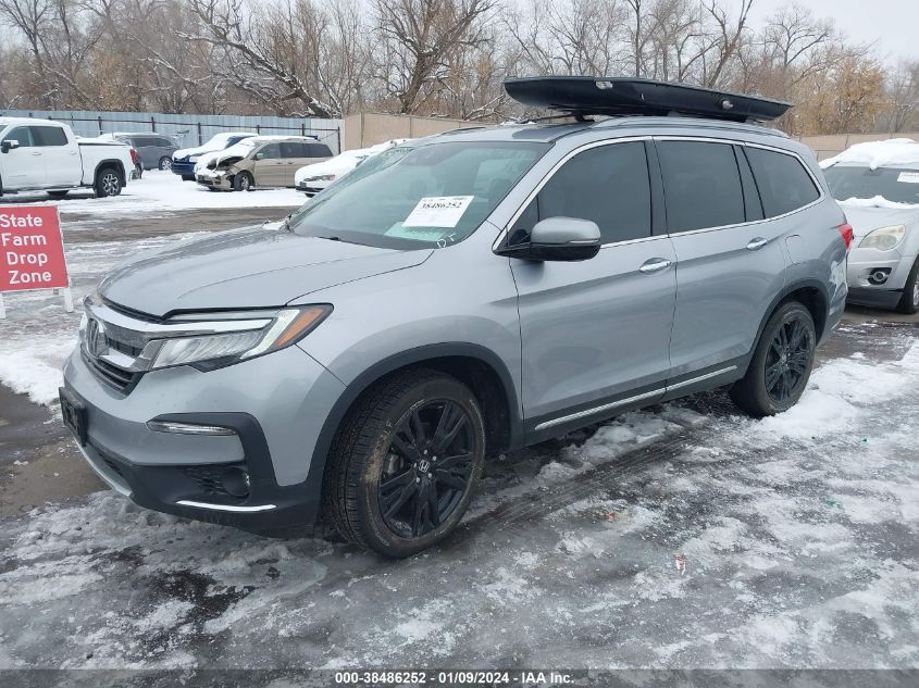 2020 Honda Pilot Awd Elite VIN: 5FNYF6H03LB052754 Lot: 38486252