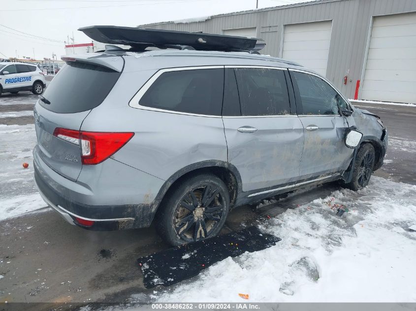 2020 Honda Pilot Awd Elite VIN: 5FNYF6H03LB052754 Lot: 38486252