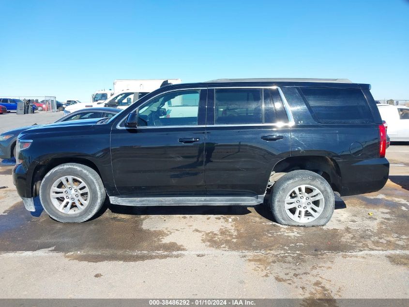 2020 Chevrolet Tahoe 2Wd Lt VIN: 1GNSCBKC3LR158293 Lot: 38486292