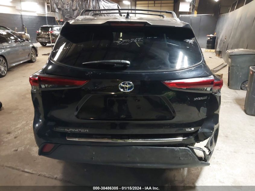 5TDGBRCH5NS538521 2022 Toyota Highlander Hybrid Xle