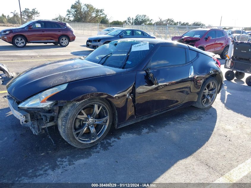 2014 Nissan 370Z VIN: JN1AZ4EH6EM635453 Lot: 38486329