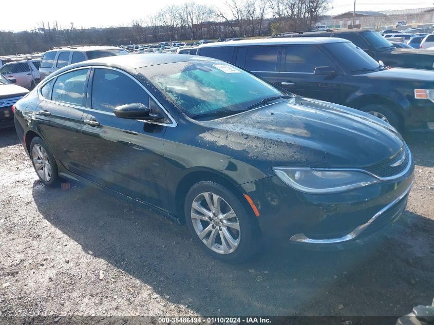 2015 Chrysler 200 Limited VIN: 1C3CCCAB5FN653249 Lot: 38486494