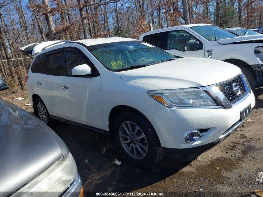 2015 Nissan Pathfinder Sv VIN: 5N1AR2MM1FC636352 Lot: 38486561