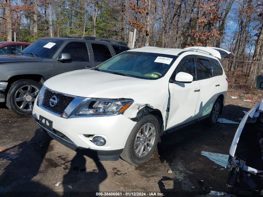 2015 Nissan Pathfinder Sv VIN: 5N1AR2MM1FC636352 Lot: 38486561