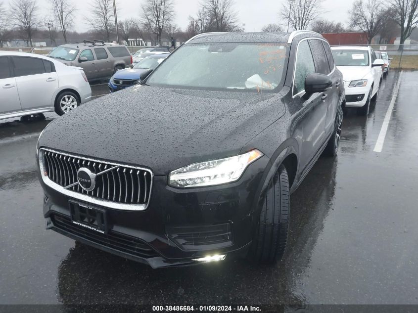 2020 Volvo Xc90 T6 Momentum 7 Passenger VIN: YV4A22PK6L1580531 Lot: 40399016