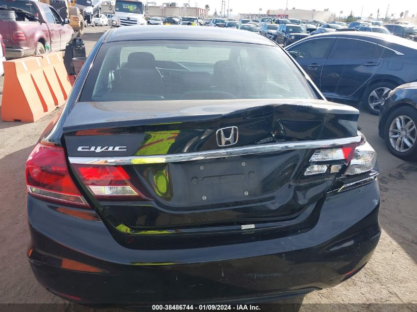 2013 Honda Civic Lx VIN: 19XFB2F52DE275837 Lot: 38486744