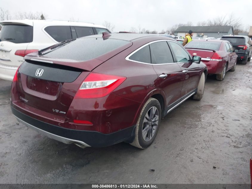 2013 Honda Crosstour Ex-L V6 VIN: 5J6TF2H54DL005336 Lot: 38486813