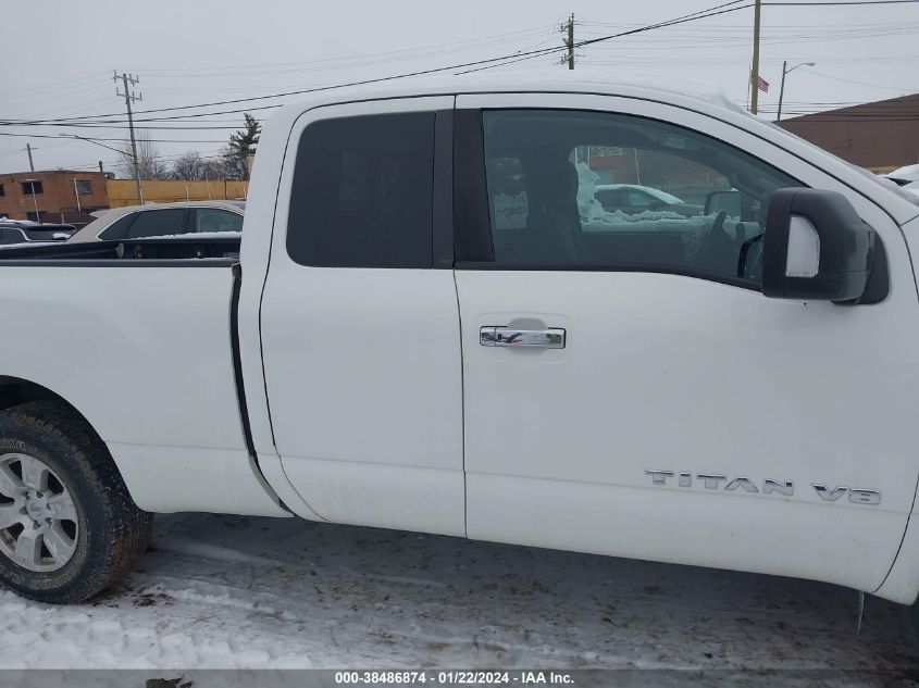 2018 Nissan Titan Pro-4X/S/Sv VIN: 1N6AA1C57JN522320 Lot: 38486874