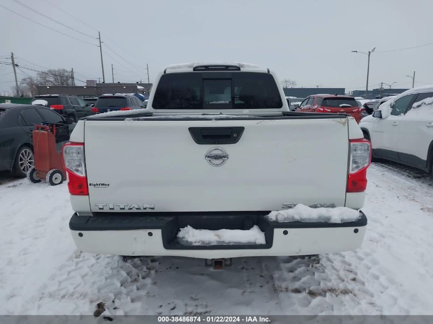 2018 Nissan Titan Pro-4X/S/Sv VIN: 1N6AA1C57JN522320 Lot: 38486874