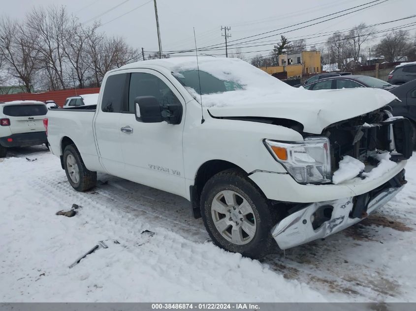 2018 Nissan Titan Pro-4X/S/Sv VIN: 1N6AA1C57JN522320 Lot: 38486874