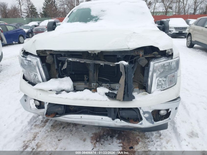 2018 Nissan Titan Pro-4X/S/Sv VIN: 1N6AA1C57JN522320 Lot: 38486874