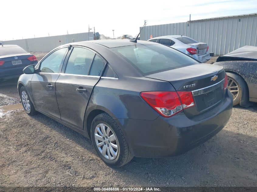 2011 Chevrolet Cruze 1Lt VIN: 1G1PF5S91B7157576 Lot: 38486886