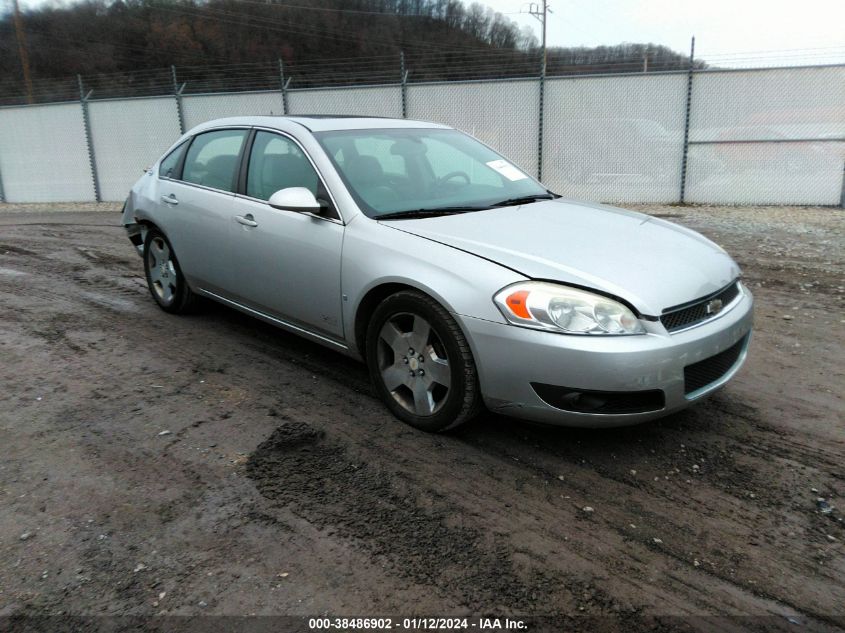 2008 Chevrolet Impala Ss VIN: 2G1WD58C389289072 Lot: 38486902