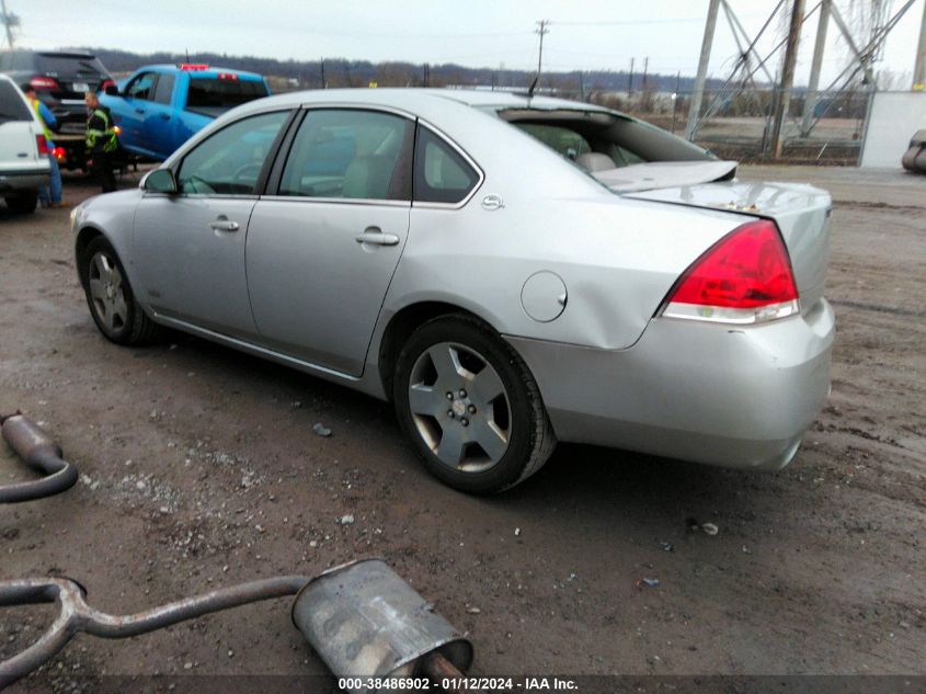 2008 Chevrolet Impala Ss VIN: 2G1WD58C389289072 Lot: 38486902