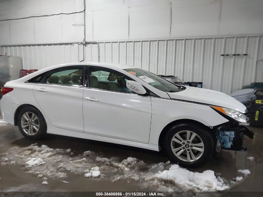 2014 Hyundai Sonata Gls VIN: 5NPEB4AC7EH843865 Lot: 38486956