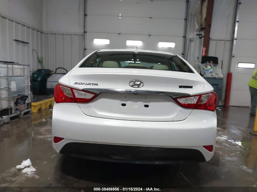 2014 Hyundai Sonata Gls VIN: 5NPEB4AC7EH843865 Lot: 38486956