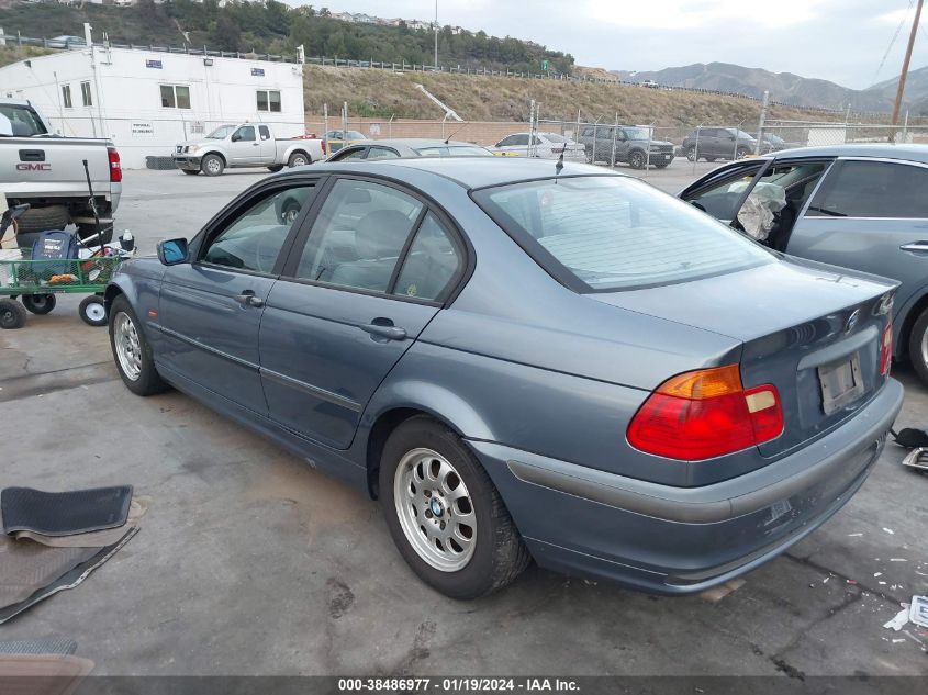 1999 BMW 323I VIN: WBAAM3337XFP55070 Lot: 38486977