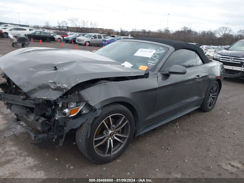 1FATP8UH6H5287596 2017 Ford Mustang Ecoboost Premium