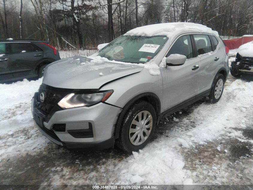 2017 Nissan Rogue S VIN: JN8AT2MV5HW250473 Lot: 38487025