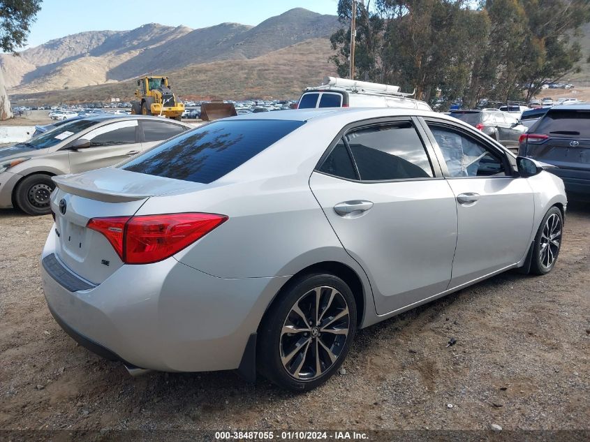 2017 Toyota Corolla Se VIN: 5YFBURHE3HP652369 Lot: 38487055