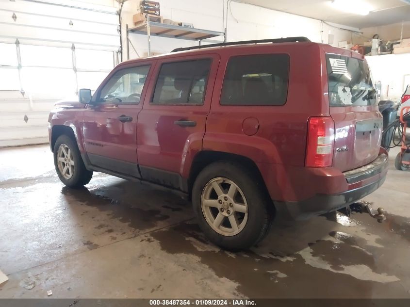 2015 Jeep Patriot Sport VIN: 1C4NJRBB8FD312686 Lot: 38487354