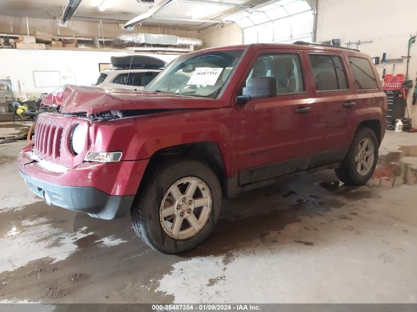 2015 Jeep Patriot Sport VIN: 1C4NJRBB8FD312686 Lot: 38487354