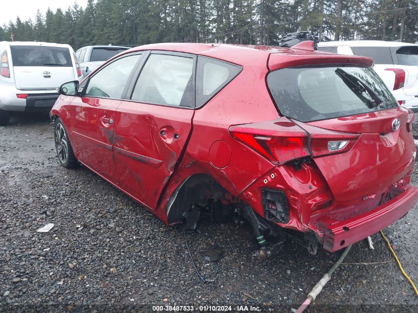 2017 Toyota Corolla Im VIN: JTNKARJE9HJ535298 Lot: 38487533